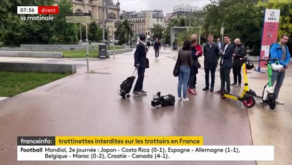 Le Conseil national de la sécurité routière (CNSR) va recommander de "définir légalement" les trottoirs comme réservés aux piétons - VIDEO