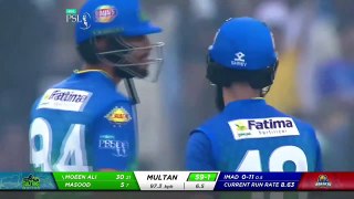 Brilliant   batting   by   Moeen    Ali |        And (4) Sixs|  (32)55|   Against Karachi King | HBL   PSL   2020 _