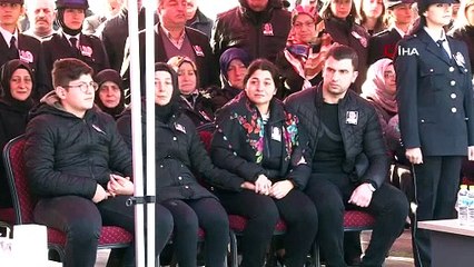 Kalbine yenik düşen polis memuruna son veda
