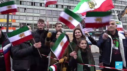 France : manifestations de soutien au peuple iranien
