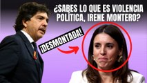 Mario Garcés deshace a Irene Montero: 