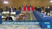 Emmanuel Macron aux États-Unis : première visite d'État de l'administration Biden