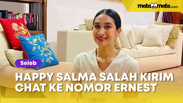 Happy Salma Salah Kirim Chat ke Nomor Ernest Prakasa, Isi Pesannya Bikin Para Artis Ngakak