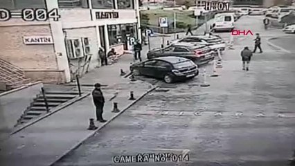 PENDİK'TE HASTANEDE GÜVENLİK GÖREVLİSİNE SALDIRI