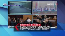 Ekspresi Richard Eliezer Ketika Hakim Tunjukkan CCTV Yosua Masih Hidup