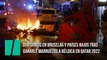 Disturbios en Bruselas y Países Bajos tras ganarle Marruecos a Bélgica en Qatar 2022
