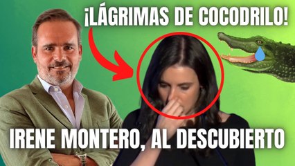 Álex Navajas acaba con Irene Montero por sus “lágrimas de cocodrilo”