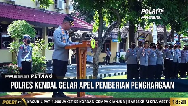 Berikan Reward Kepada 67 Anggota Berprestasi, Begini Pesan Kapolres Kendal Ke Seluruh Jajaran