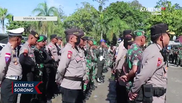 Wapres Kunjungan Kerja Ke Mimika 700 Personel Siaga