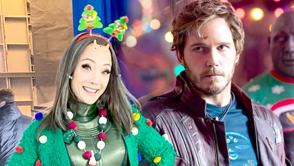 Chris Pratt Shares Behind-The-Scenes Glimpse Of Guardians Of The Galaxy Holiday Special