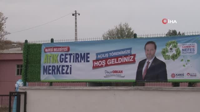 Doğa dostu Karesi'de atıklar geri dönüştürülecek