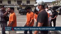 Polisi Tangkap 5 Pelaku Tawuran yang Sebabkan Seorang Pelajar Tewas di Medan