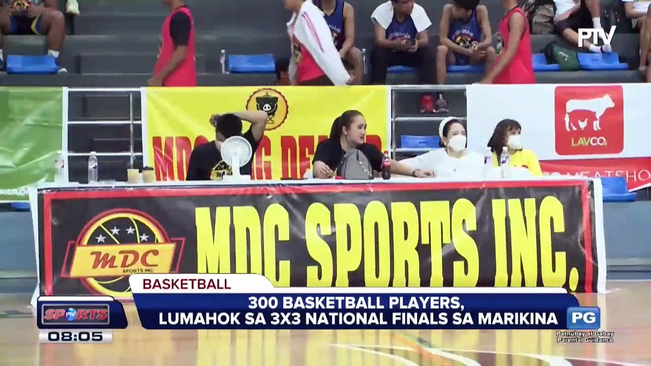 300 basketball players, lumahok sa 3x3 national finals sa Marikina