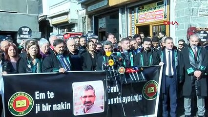 Eski Diyarbakır Baro Başkanı Tahir Elçi anıldı
