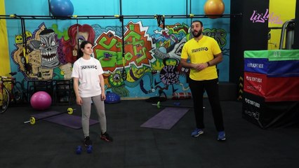 تمارين سفلية باستخدام وزن الجسم