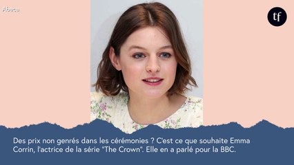Pourquoi Emma Corrin ("The Crown") milite pour des prix non genrés dans les cérémonies