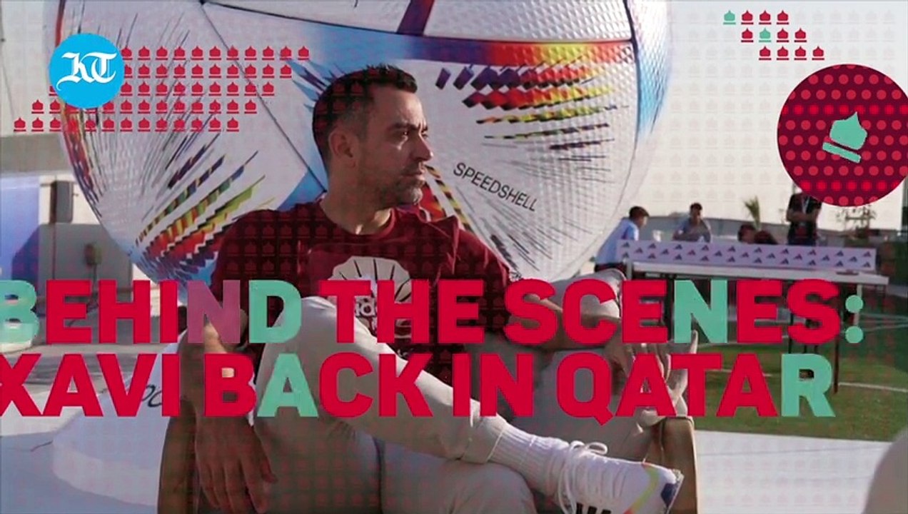 Behind the scenes: Xavi back in Qatar