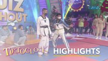 Tiktoclock: Magpapakitang gilas ang mga Taekwondo players sa “Quiz and Shout!
