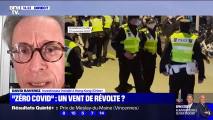 "Plus un sentiment d'abandon que de révolution" selon David Baverez, investisseur français basé à Hong-Kong