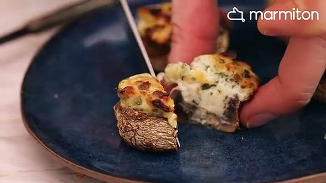 Épatez vos proches avec ces délicieux champignons farcis au boursin, succès garanti !