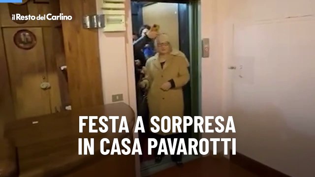 Festa a sorpresa in casa Pavarotti: Alice e la reazione di Nicoletta Mantovani