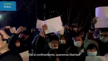 Las protestas en China por la covid se intensifican