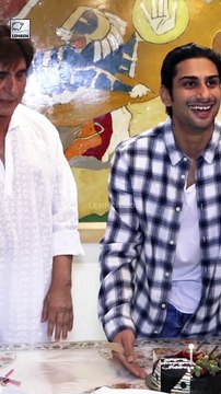 Prateik Babbar का पिता Raj Babbar के साथ जन्मदिन सेलिब्रेशन#shorts #ytshorts #pratrikbabbar