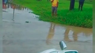 Trinidad Turns into a river today! flash floods and landslides hit Tobago