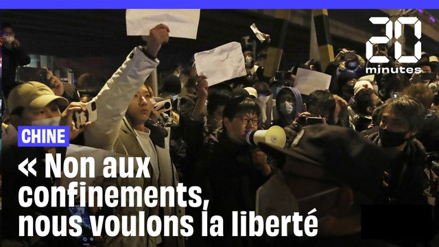 Chine : Des manifestations historiques contre le « zéro Covid »