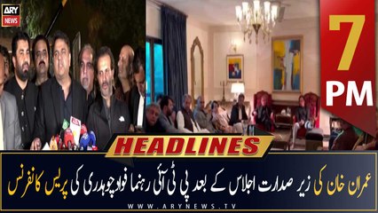ARY News Headlines | 7 PM | 28th November 2022