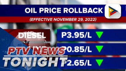 Oil companies to implement big-time price rollback tomorrow