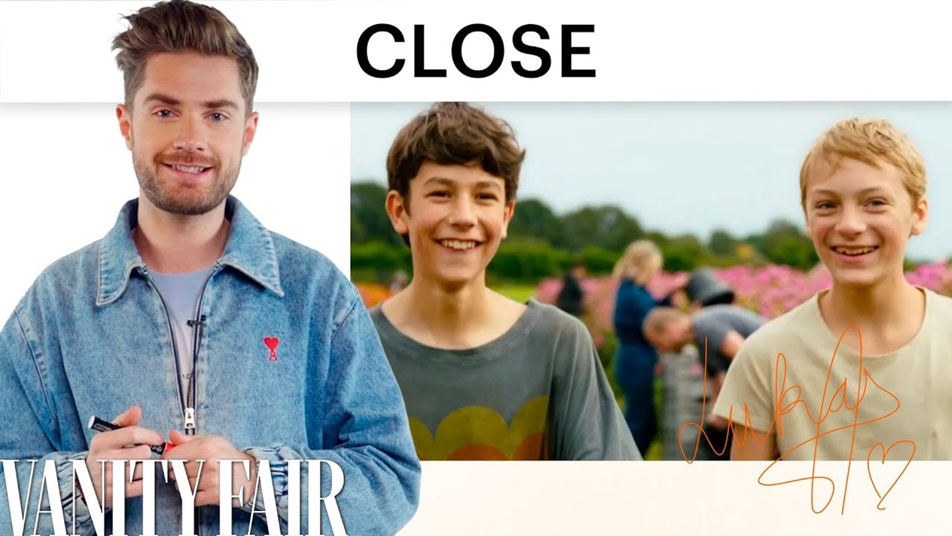 ⁣Lukas Dhont, réalisateur du film « Close » décrypte une scène-phare | Vanity Fair