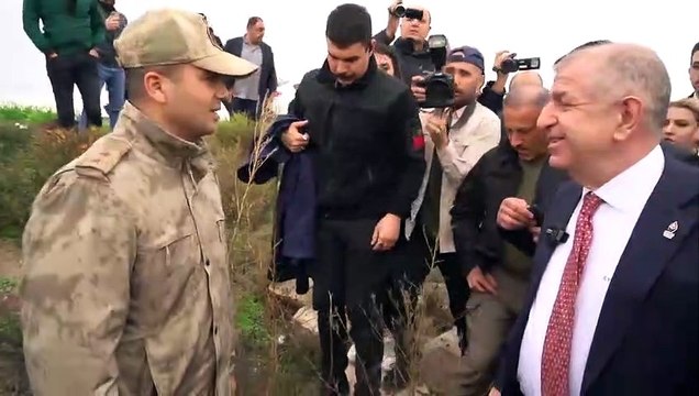 Ümit Özdağ’ın 'sembolik mayın' eylemine izin verilmedi