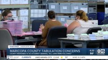 Addressing tabulation concerns in Maricopa County