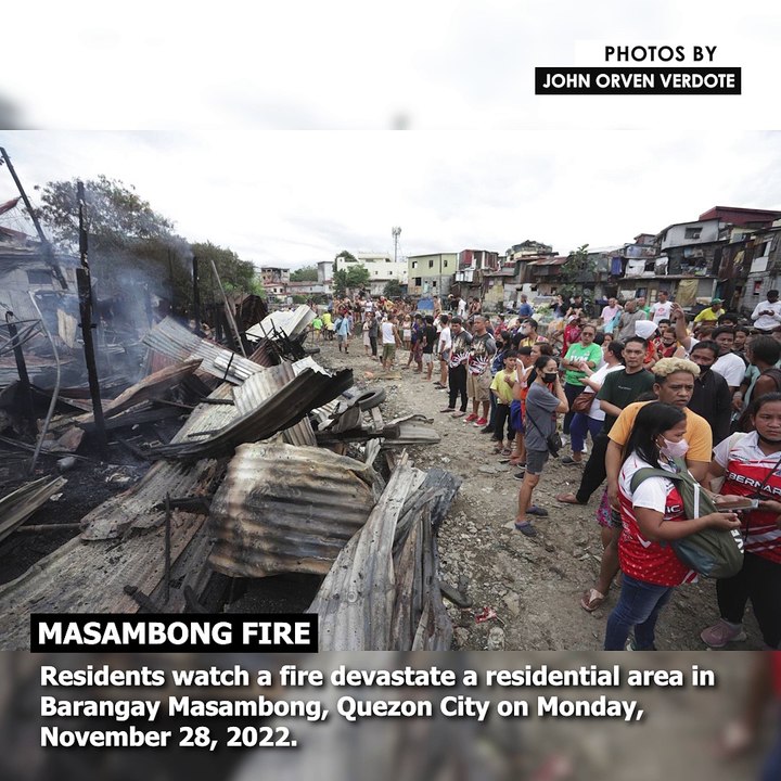 Masambong fire
