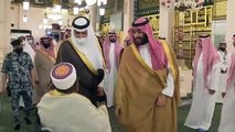 Masjid Al Haram VIDEO- Crown Prince Mohammed bin Salman visits and prays at Prophet’s Mosque in