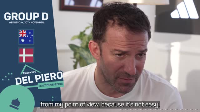 Australia have a hidden advantage - Del Piero