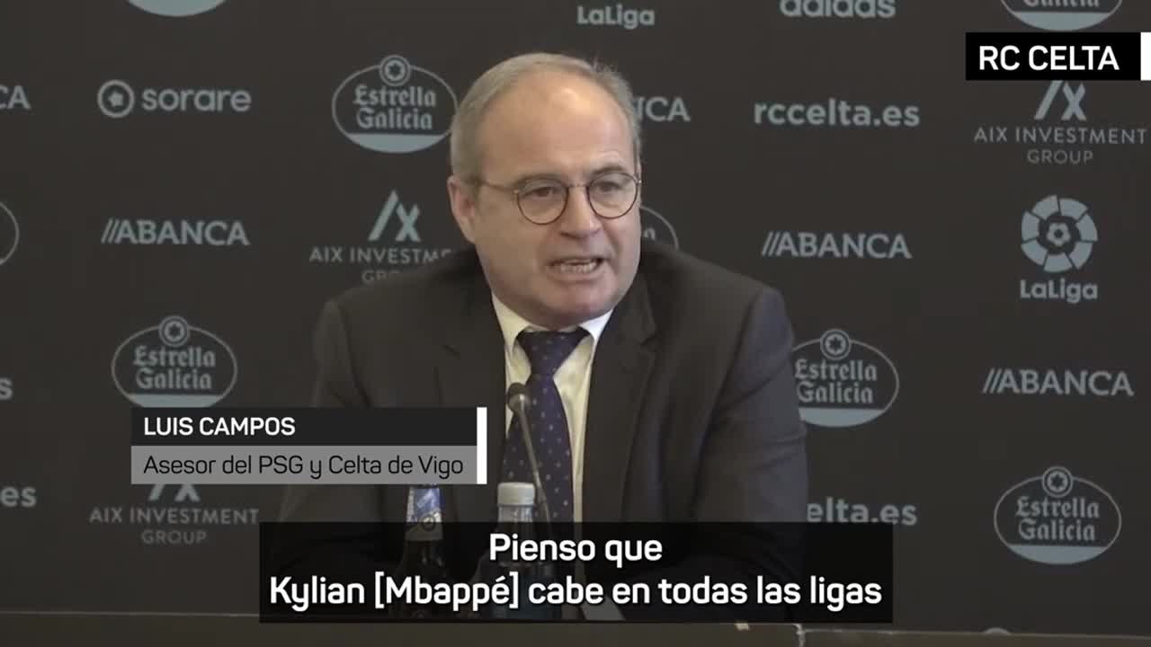 Luis Campos, asesor del PSG, sobre el futuro de Mbappé: "El fútbol tiene una memoria corta"
