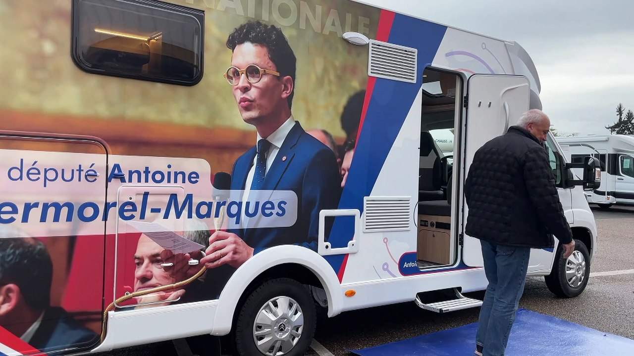 Les permanences en camping-car du député Antoine Vermorel-Marques