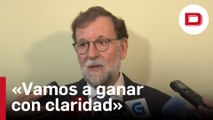 Rajoy confía en España: «Me es igual ser primeros o segundos, vamos a ganar igual»
