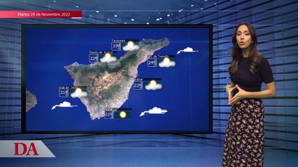 La previsión del tiempo en Canarias para el 29 de noviembre