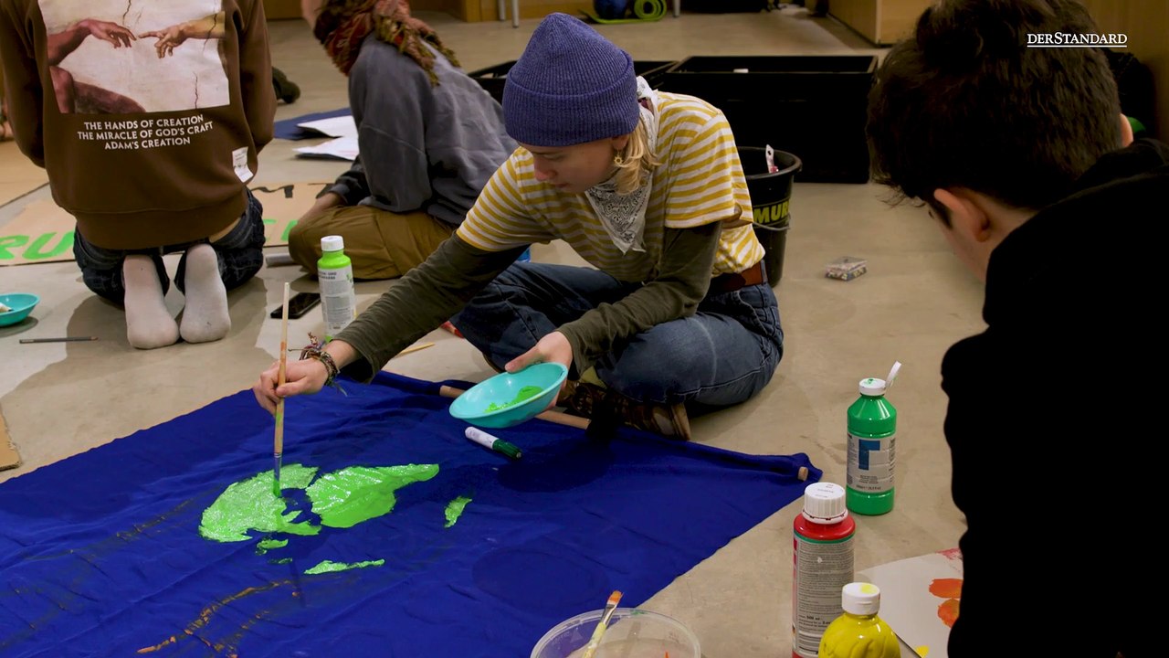 Hörsaal auf BOKU besetzt: 'In dem System, auf das uns die Uni vorbereitet, will ich nicht leben'
