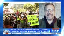 “Hay una parte de megalomanía del presidente involucrada”: Manuel Díaz sobre marchas convocadas por AMLO en México