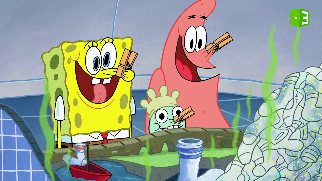سبونج بوب وبسيط يزوران عالم الجورب والنتيجة.. 