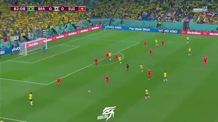 BRAZIL  1-0  SWITZERLAND - Casemiro GOAL