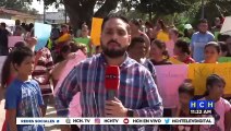 ¡Plantón! Pobladores de San Marcos, Santa Bárbara, exigen liberación de su alcalde