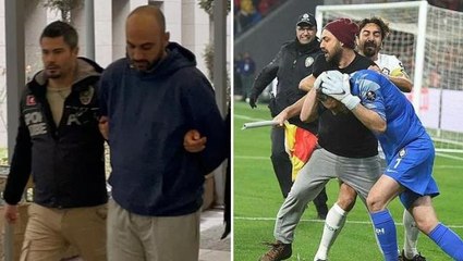 Korner direğiyle Altay kalecisine saldıran şahsın ifadesi! Klişe bir bahaneye sığındı