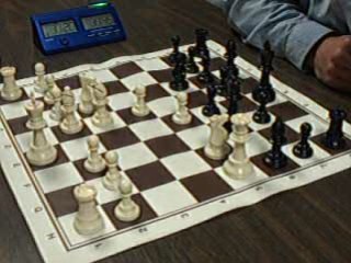 ECHECS : GREG 1 VS 0 CHRIS ( TOP 15 2008 )