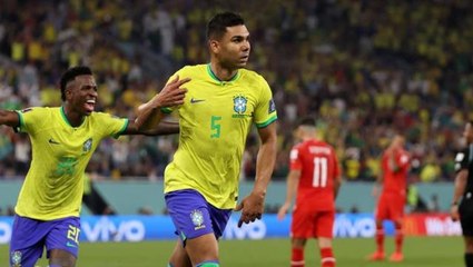 İsviçre'yi tek golle geçen Brezilya son 16'yı garantiledi