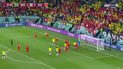 brazil vs switzerland 1-0 casemiro goal highlights today switzerland vs brazil 2022